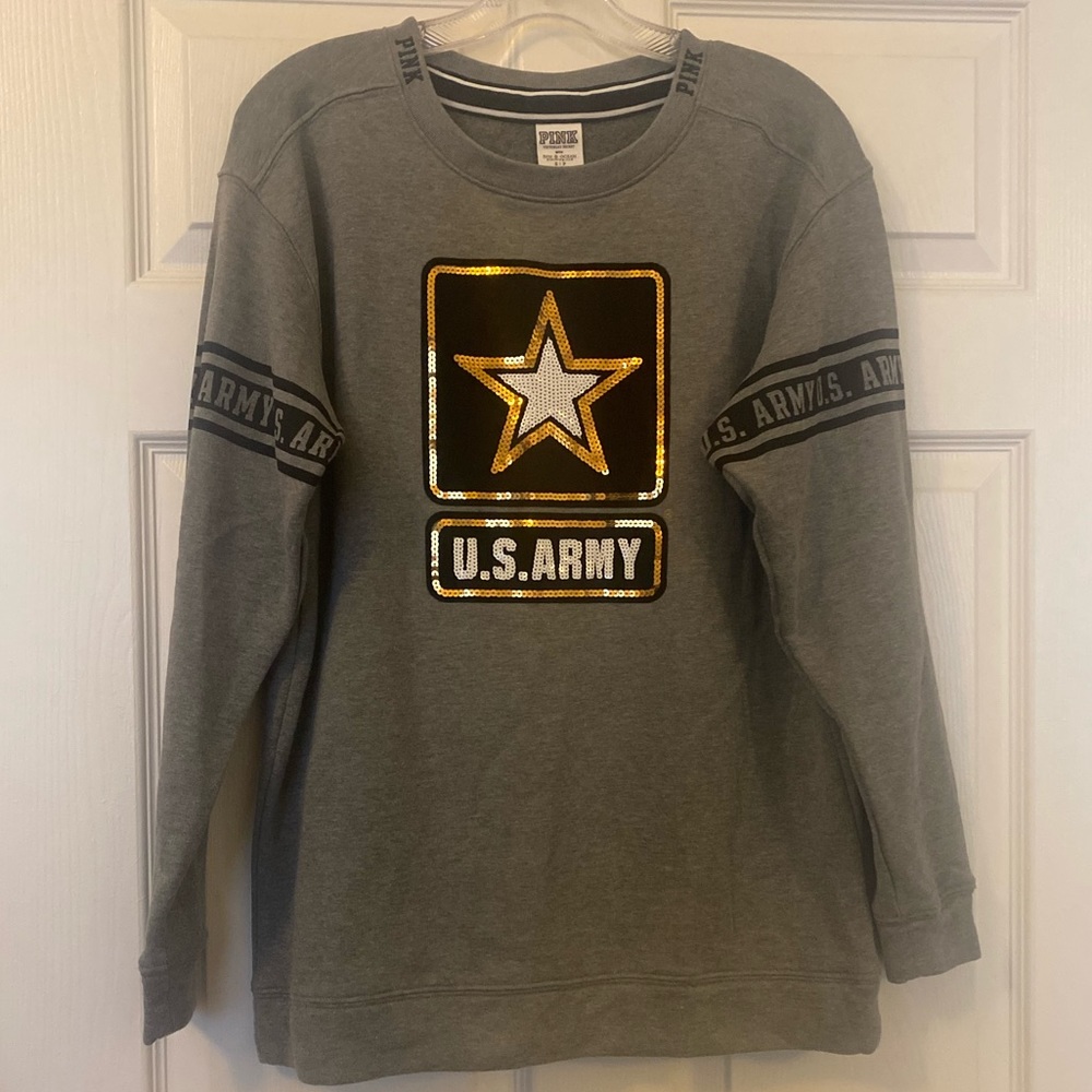 LIMITED EDITION US ARMY SEQUIN SWEATER!!!
